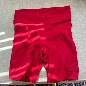 Cloud 1 biker shorts red
